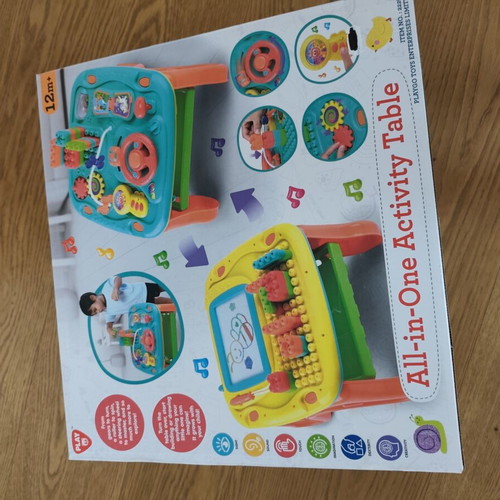 Playgo double-sided activity table for toddlers