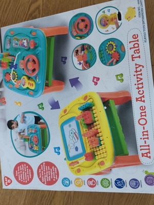 Playgo double-sided activity table for toddlers