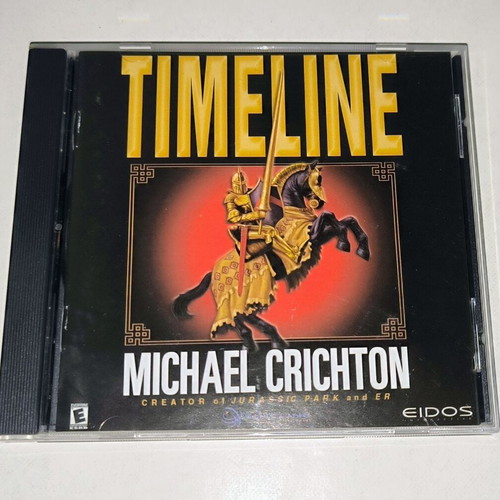 Timeline Michael Crichton PC game like new, adventure