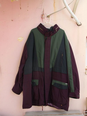 Vintage jacket 3XL like new, purple and green