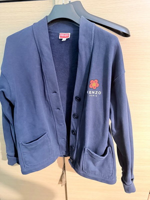 Kenzo cardigan like new, blue, size M