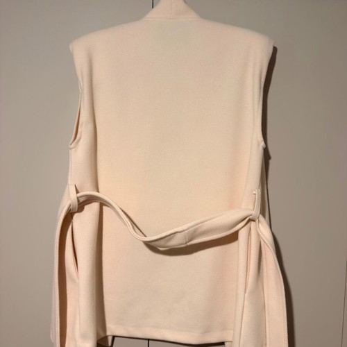 Soya sleeveless women's vest new, beige cream, one size