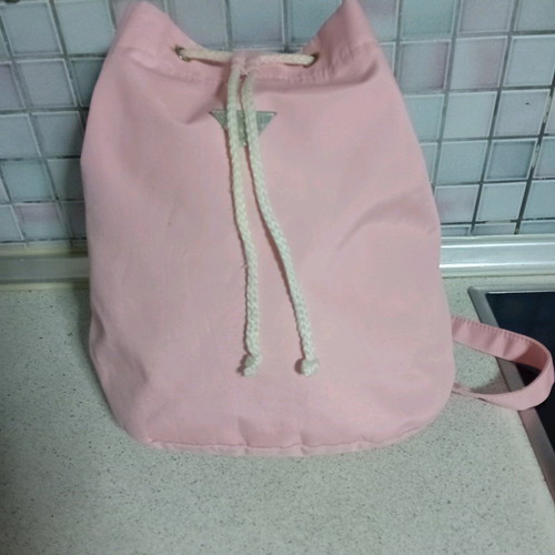 KEM backpack used, pink