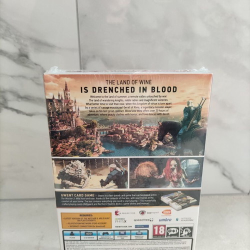 The Witcher Blood and Wine Collector's Edition PS4 new