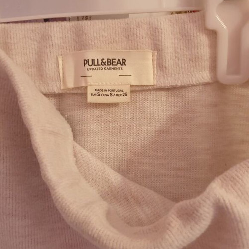 Wool skirt white like new