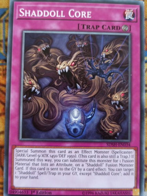 Shaddoll Core Continuous Trap κάρτα σαν καινούργια