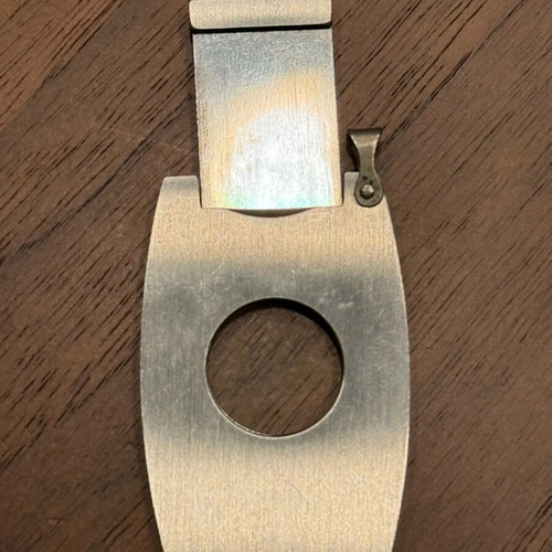 Cigar cutter used, stainless steel in very good condition