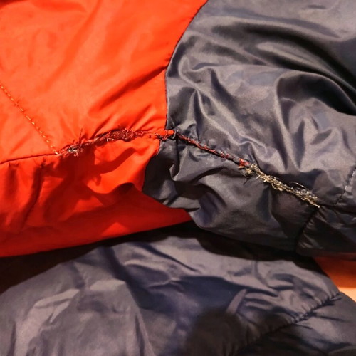 Abercrombie & Fitch boys jacket like new with sewn tear