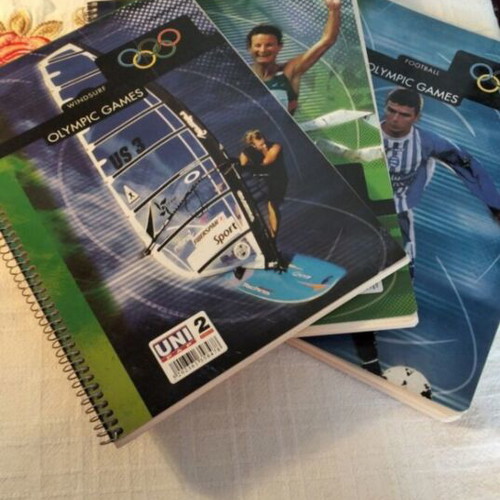 Spiral notebooks 3 pack with two subjects, new