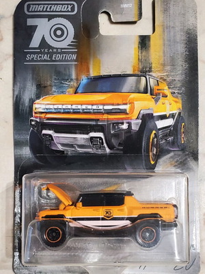 Matchbox 70 Years Special Edition Hummer sealed, new