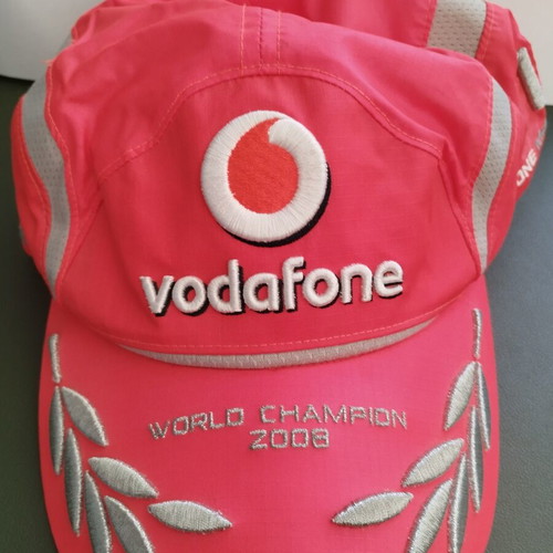 Vodafone McLaren Mercedes cap World Champion 2008 new