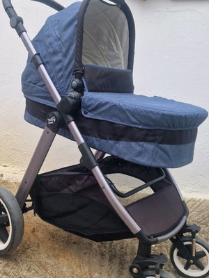 Just Baby 3-in-1 stroller used with adjustable orientation
