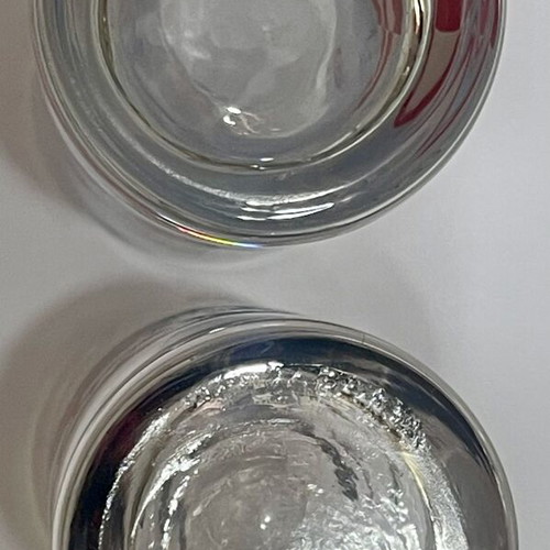 Ouzo 12 Advertising Glasses Set Like New, Retro 80s-90s