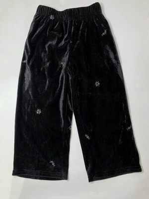 Mango pants like new for girl 3-4 years old, black, size 104 cm