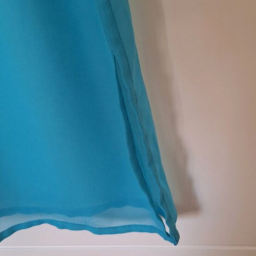 Women's caftan like new, size M, green and turquoise