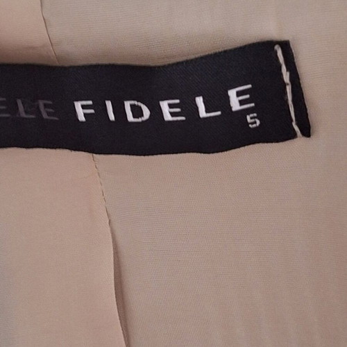 FIDELE spring summer short jacket like new, salmon and silver
