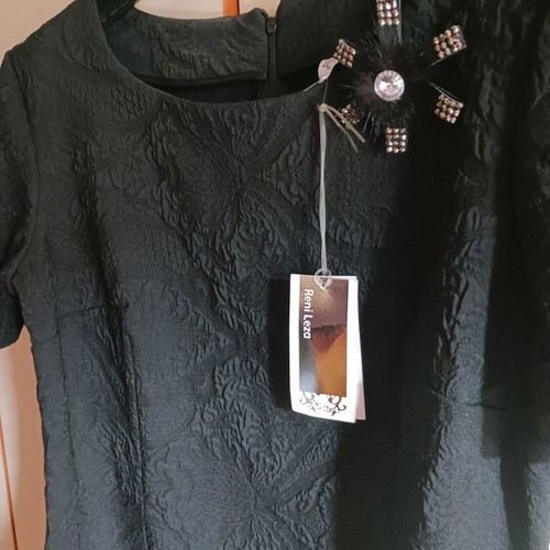 Black dress Reni Leza size 52 new