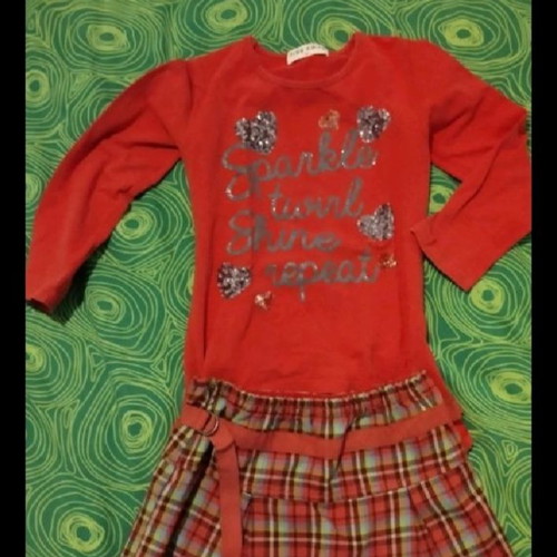 Girls' clothes used, set of 17 pieces, ages 5-8, Benetton