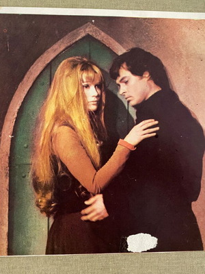 Original 1969 Catherine Lobby Card with Olga Georges-Picot & Horst Frank