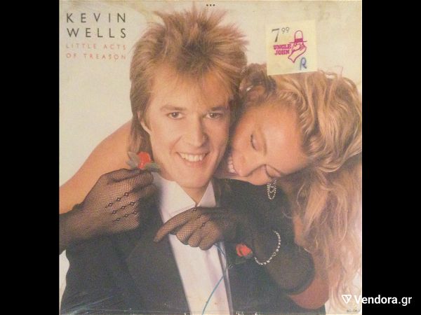  Kevin Wells - Little acts of treason (LP) 1985 M / M