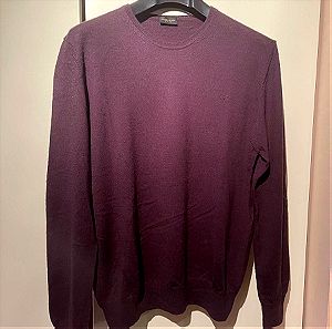 Valentino Brown 100% wool sweatshirt