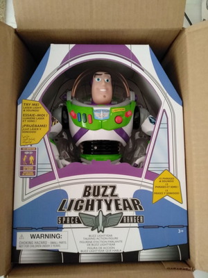 Disney Parks WDW Toy Story 12" Buzz Lightyear Interactive Action Figure new