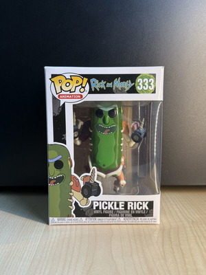 Funko Pop Pickle Rick 333 mint condition