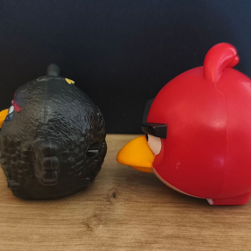 Angry Birds set of 2 figures used
