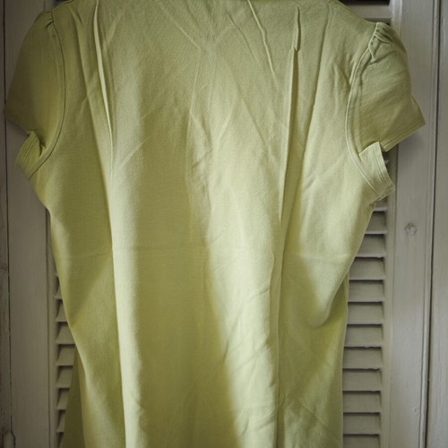 Marks & Spencer women's short-sleeve blouse used, green, size L