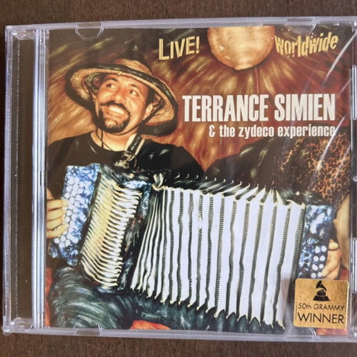 Terrance Simien & The Zydeco Experience Live! Worldwide CD, factory sealed