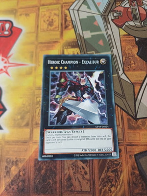 Heroic Champion - Excalibur Yu-Gi-Oh! card near mint