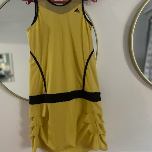Adidas mini dress for girl 12 years yellow used