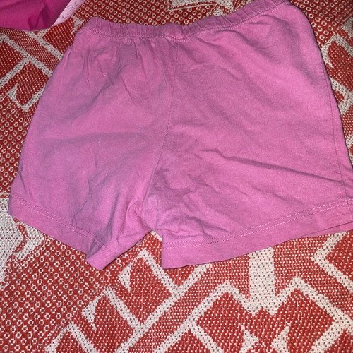 Miss Evita shorts set of 2 with pink gift, like new, age 4