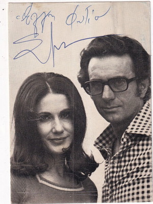 Elli Fotiou Stef. Linais Authentic autograph used