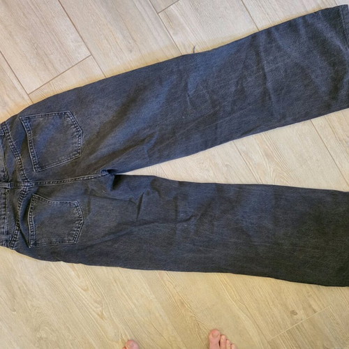 Tally Weijl black low rise slim fit jeans used, size 34