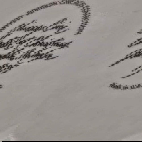 Διακοσμητικά συλλεκτικά πιάτα μεταχειρισμένα, Limited edition Chicago Collection 1975