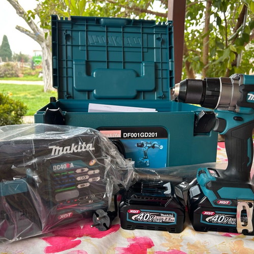 Makita DF001GD201 cordless drill 40Vmax XGT new