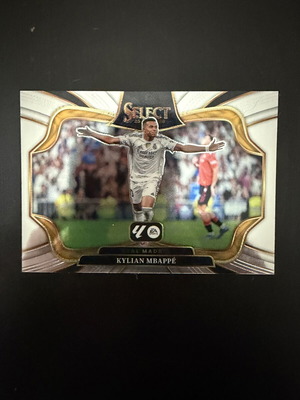 2025-26 Panini Select La Liga #225 Kylian Mbappe Silver New