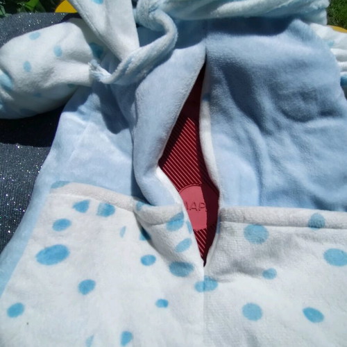 Bag toys used, blue