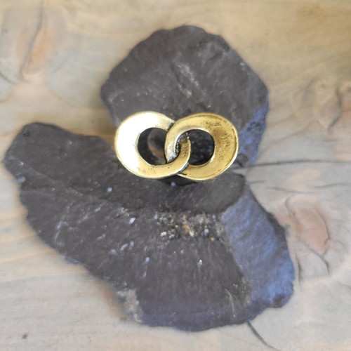 Bronze ring, adjustable size, handmade