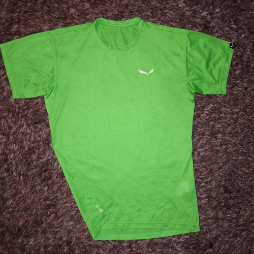 Salewa Puez Melange Dryton T-shirt men size M like new green