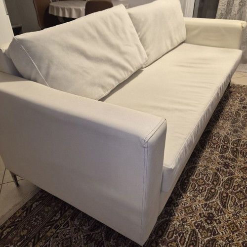 Three-seater sofa used, 210x90x85 cm