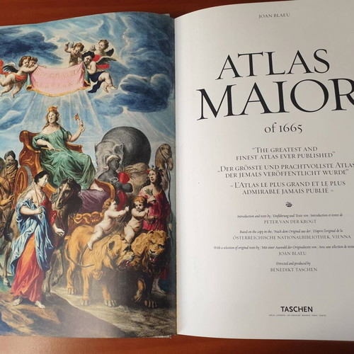 Atlas Maior of 1665 Taschen edition like new