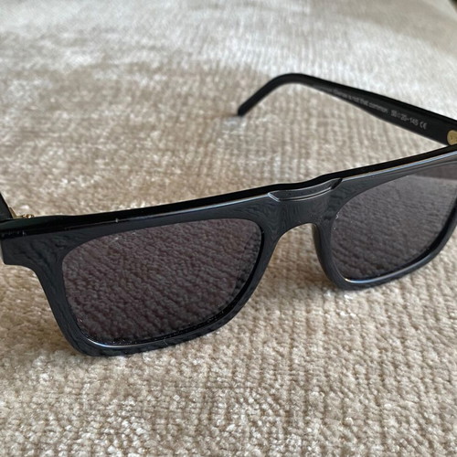 Common Sense black unisex sunglasses