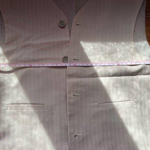 Beige vest XS with buttons like new