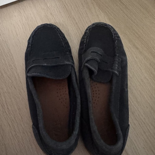 Zara kids moccasins size 30, blue