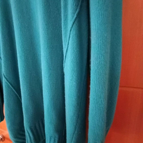 Benetton long sweater like new, size L-XL