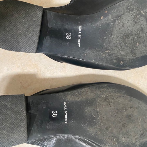 Wall Street flat shoes used size 38