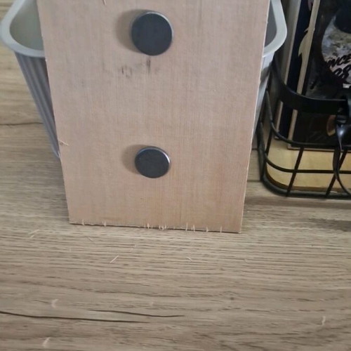 Wooden pizza decoration like new, size 13×18 cm