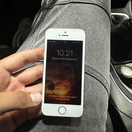 Apple iPhone 5s white/silver, fully functional